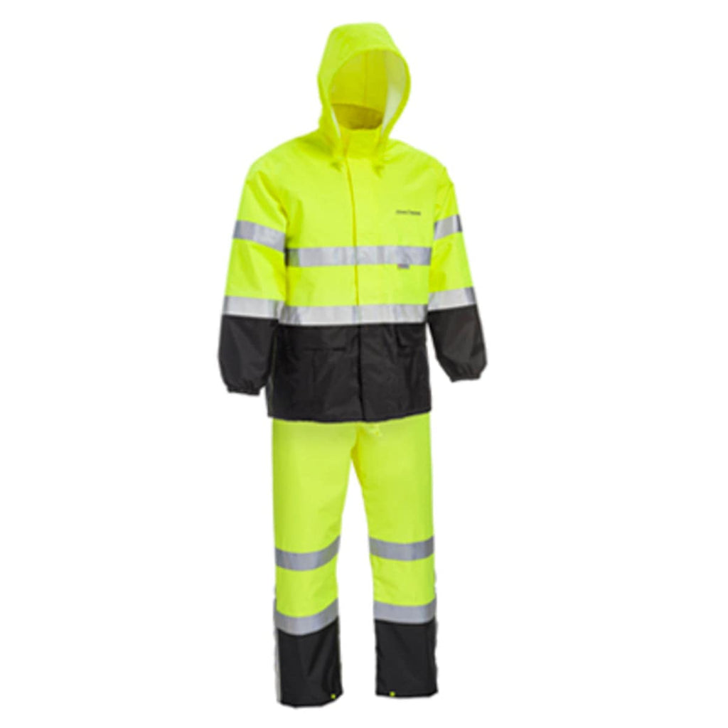 Hi Vis Class 3 Rain Suit-Men - mygreentoy.com