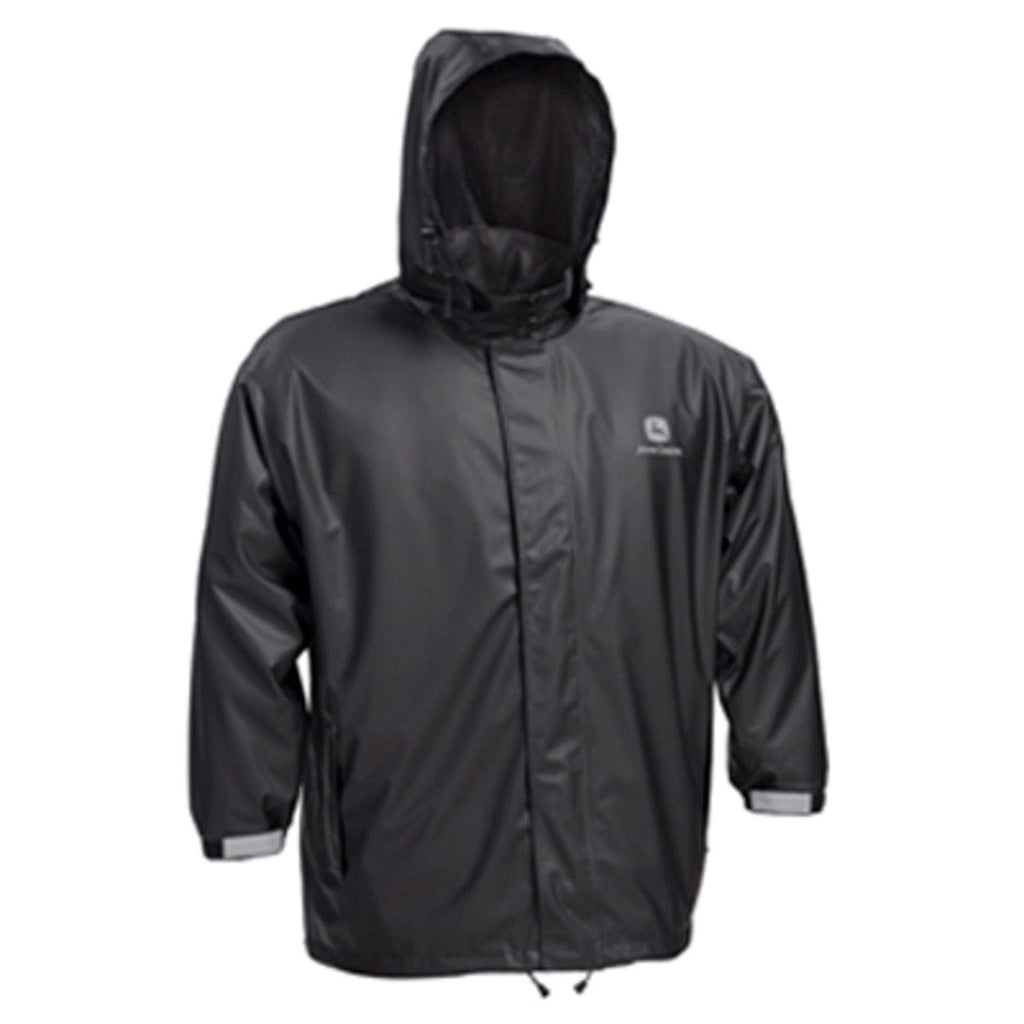 Premium Black Rain Jacket-Men - mygreentoy.com